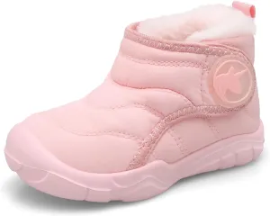 LeIsfIt Toddler Boots Girls Boys Winter Boots Cozy Fleece Snow Boots Indoor Outdoor Warm Shoes