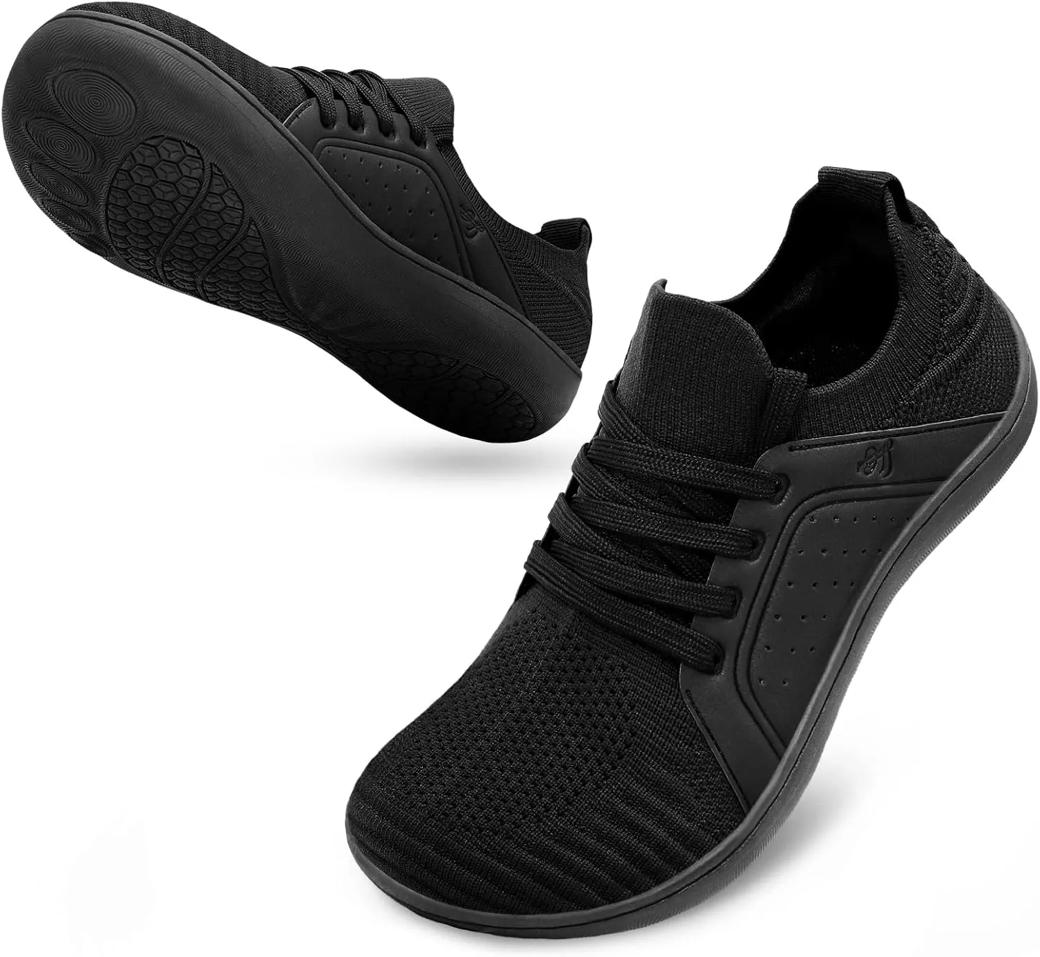 LeIsfIt Womens Walking Shoes Wide Toe Barefoot Shoes Breathable Minimalist Zero Drop Sneakers