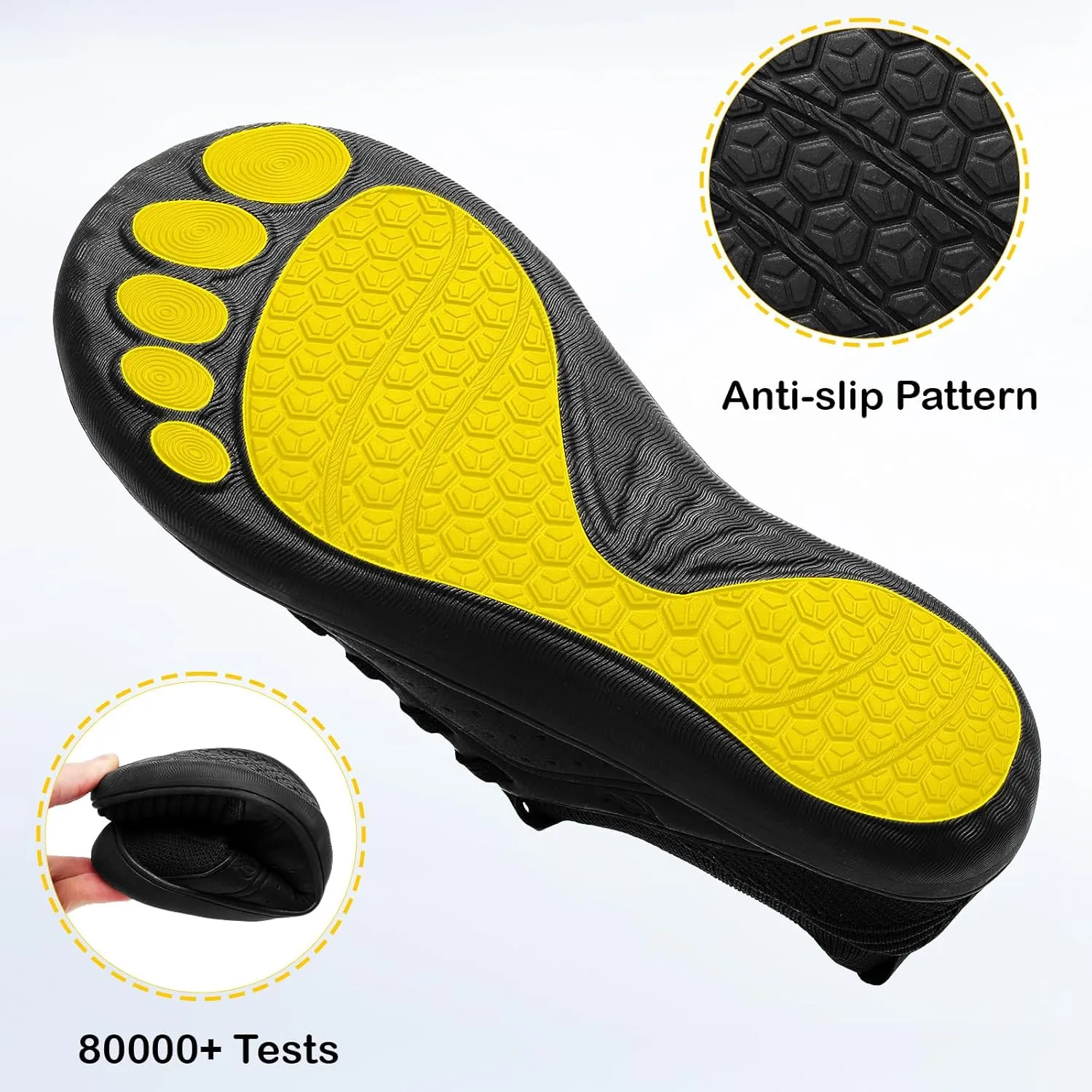 LeIsfIt Womens Walking Shoes Wide Toe Barefoot Shoes Breathable Minimalist Zero Drop Sneakers