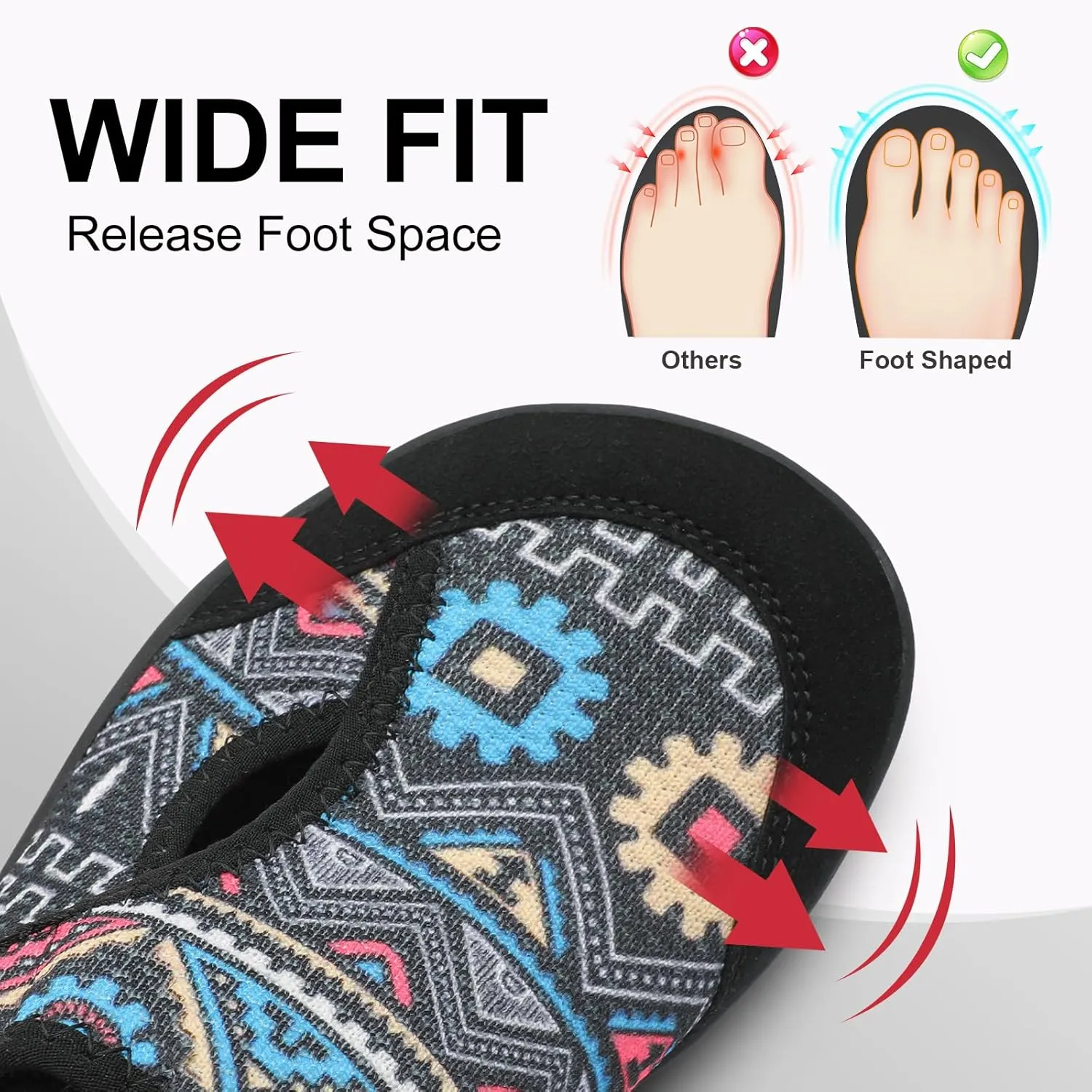 LeIsfIt Womens Wide Diabetic Shoes Adjustable Barefoot Walking Shoes Breathable Zero Drop Sneakers for Wide Width Arthritis Edema Feet Size 6-12