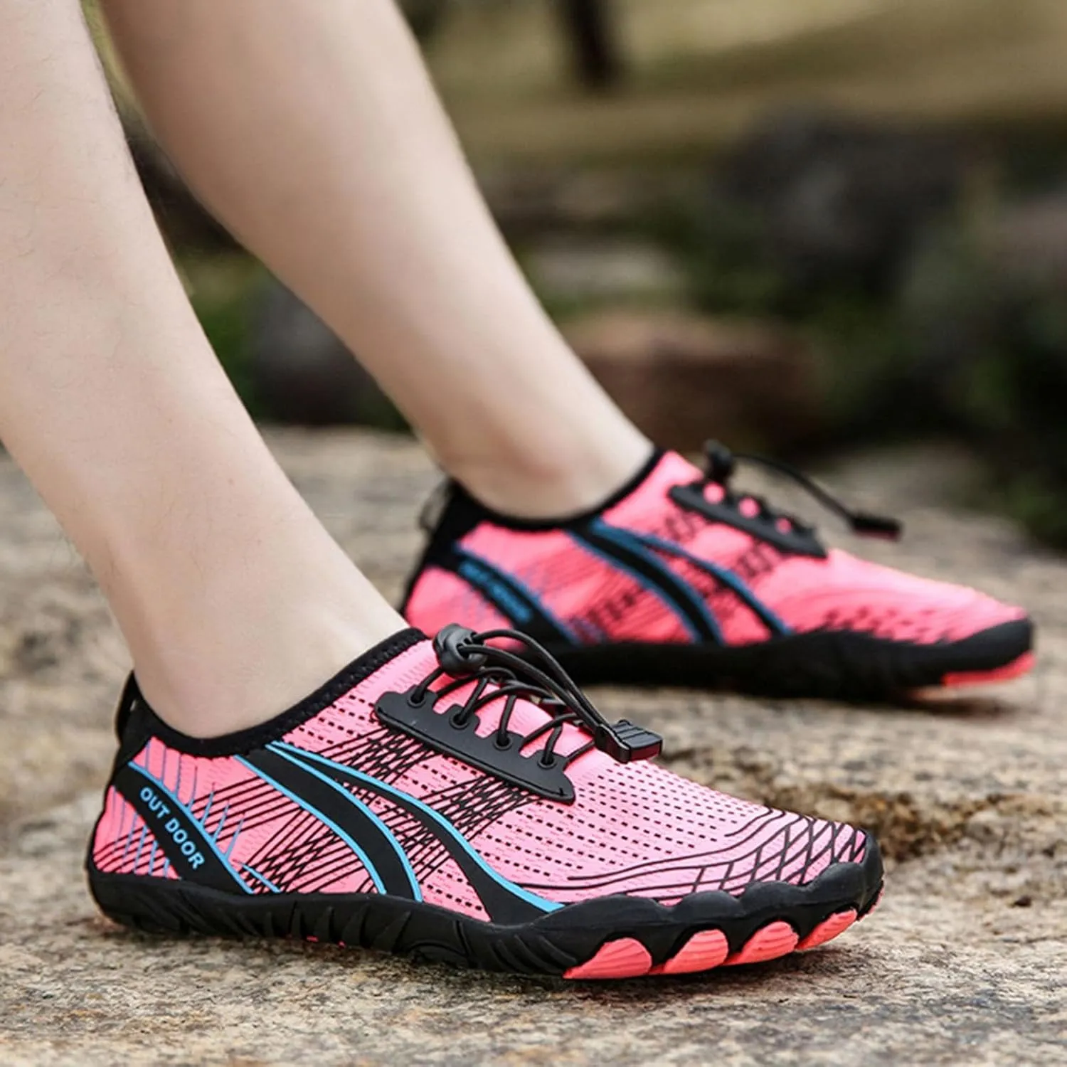 Lightweight Water Shoes Mens Womens Quick Dry Barefoot Aqua Shoes for Swimming Beach Pool Surf Hiking Kayaking Yoga Water Sports