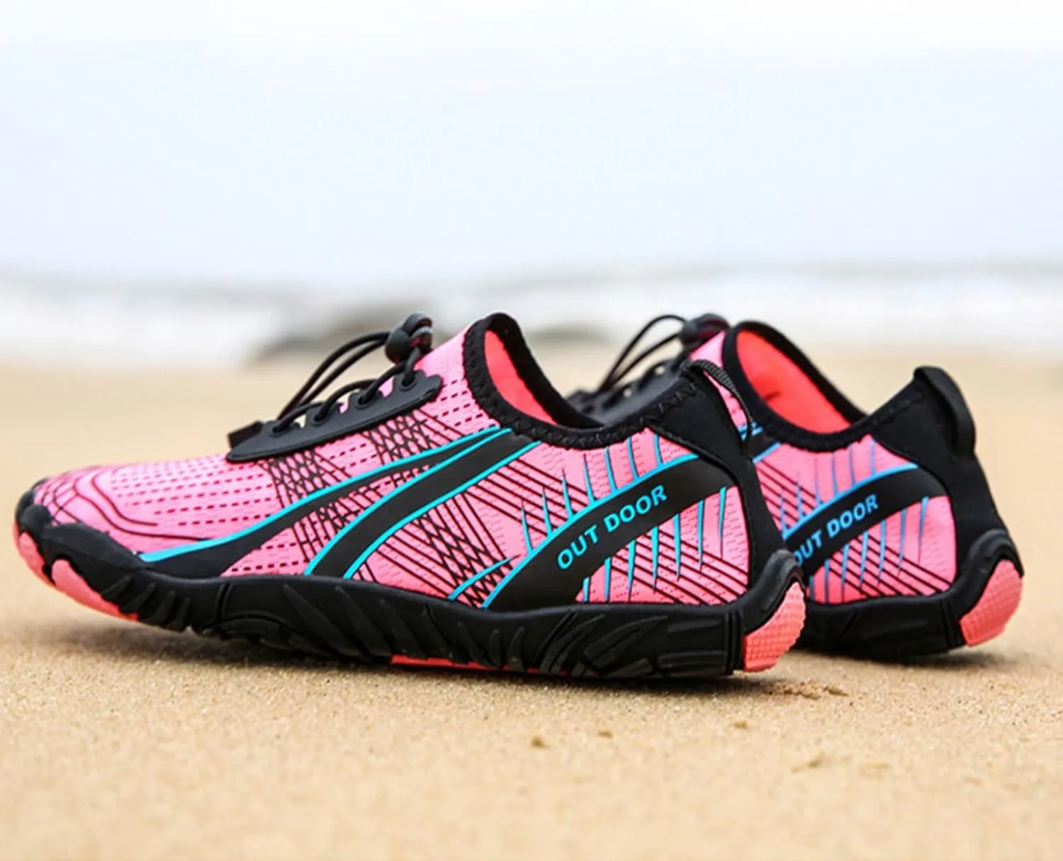 Lightweight Water Shoes Mens Womens Quick Dry Barefoot Aqua Shoes for Swimming Beach Pool Surf Hiking Kayaking Yoga Water Sports