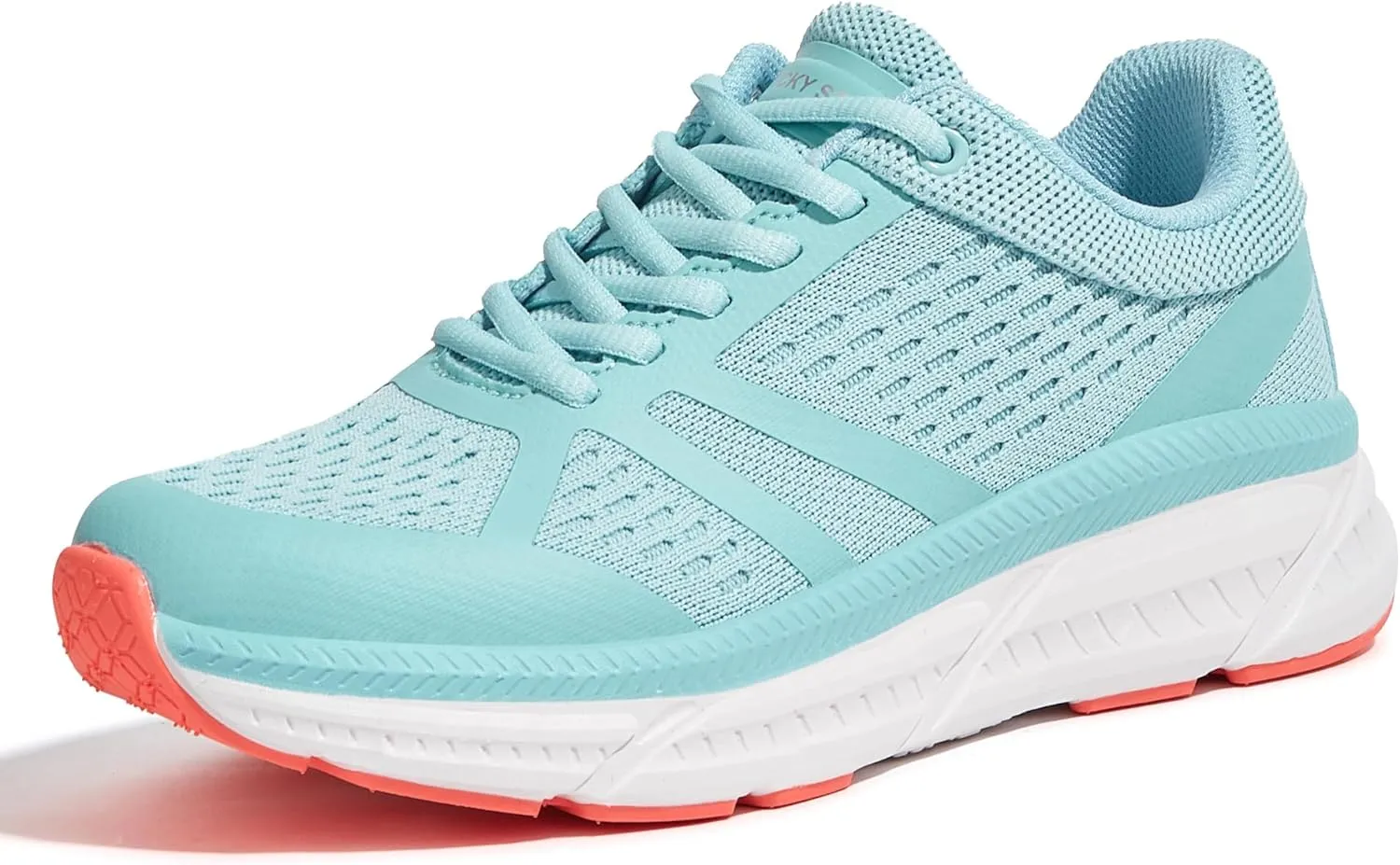 LUCKY STEP Women Walking Running Shoes Comfortable Hiking Shoes Breathable Non Slip Chunky Tennis Cross Training Workout Athletic Gym Sneakers