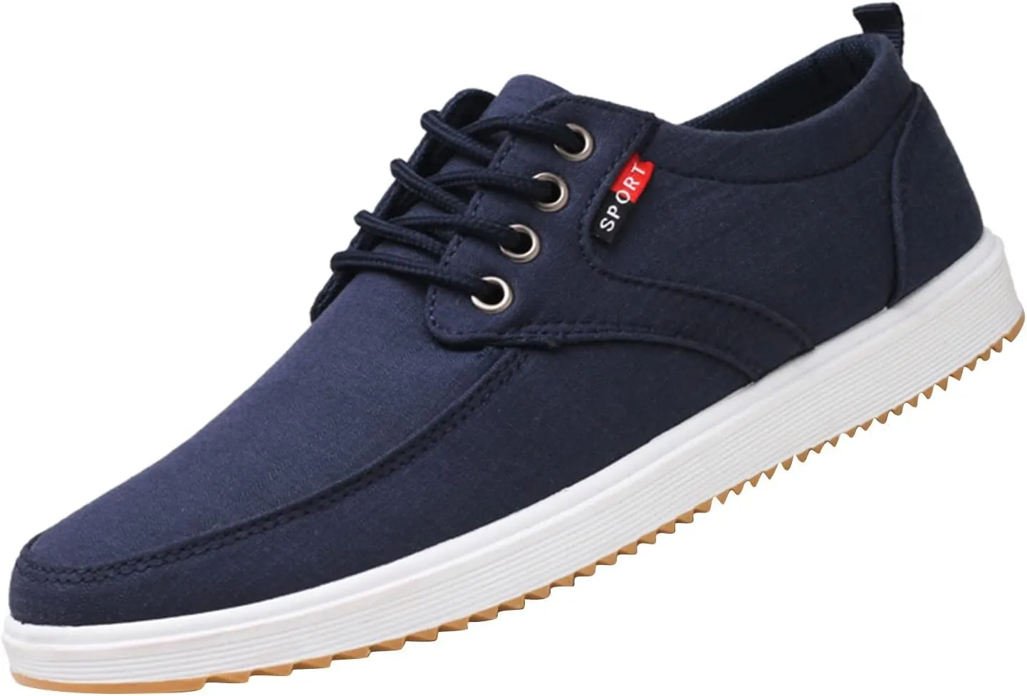 Men Shoes Fashion Canvas High Soled Canvas Sports Casual Shoes for Men Sneaker Storage Boxes Sneaker