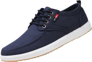 Men Shoes Fashion Canvas High Soled Canvas Sports Casual Shoes for Men Sneaker Storage Boxes Sneaker