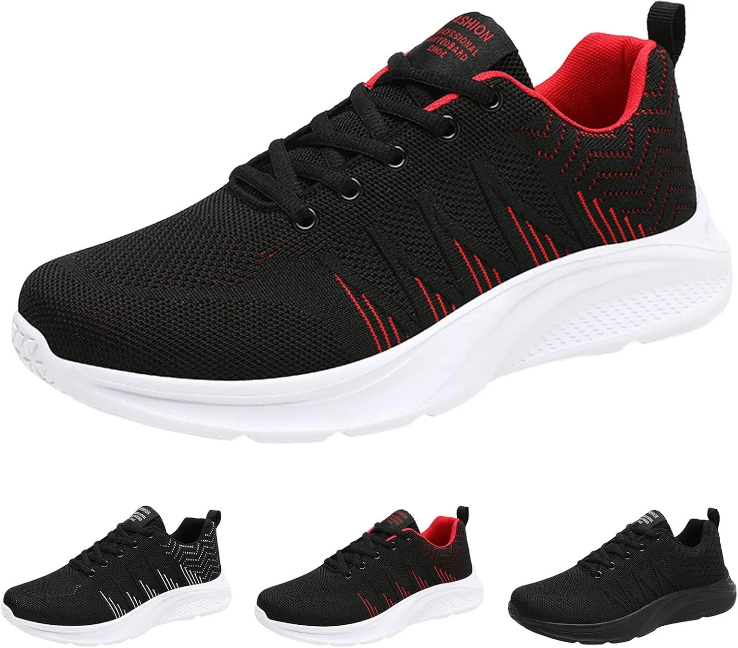 Men Sneakers Fashion Summer New Pattern Mesh Breathable Comfortable Non Slip Four Seasons Casual Tops Mens Sneaker