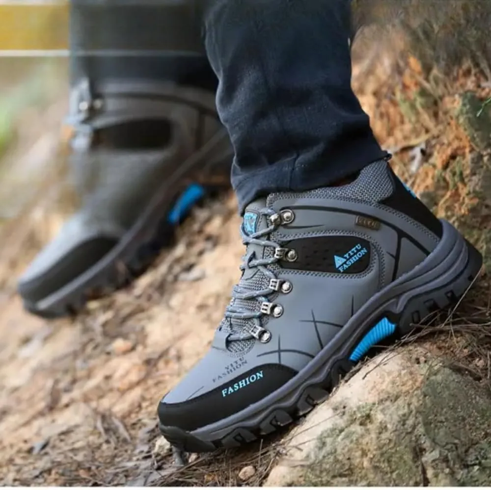 Men Winter Snow Boots Water Resistant Warm Fur Lined Anti Slip Waterproof Hiking Work Work Ankle Shoes Casual Lightweight Hiking Outdoor Trekking Boot snow boots for men
