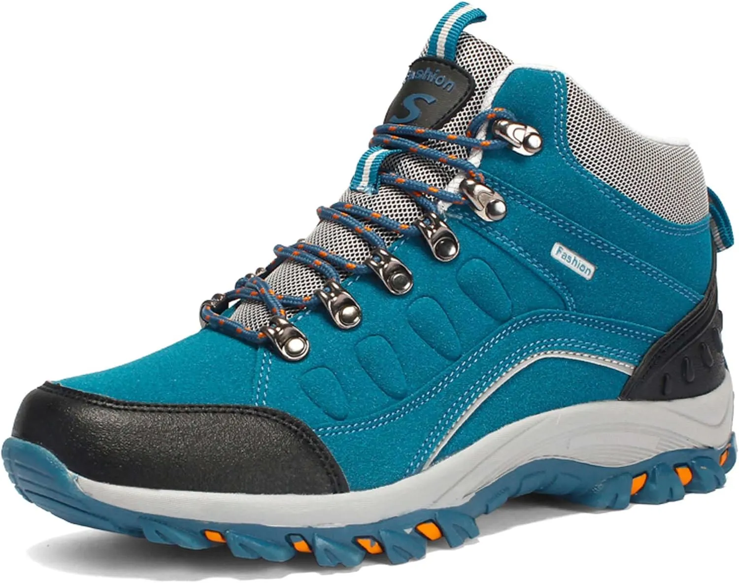 Mens And Womens Anti Slip And Wear Resistant Lace Up Hiking Boots Comfortable And Breathable Walking Boots Rubber Soles Scenic Spots Tourist Boots Couple Park Walking Boots Rock Climbing Boots