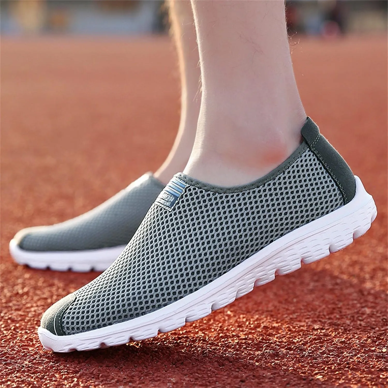Mens Athletic Shoes Men's Fashion Sneakers Tennis Shoe for Men Slip on Shoe for Men Sport Mesh Sneaker