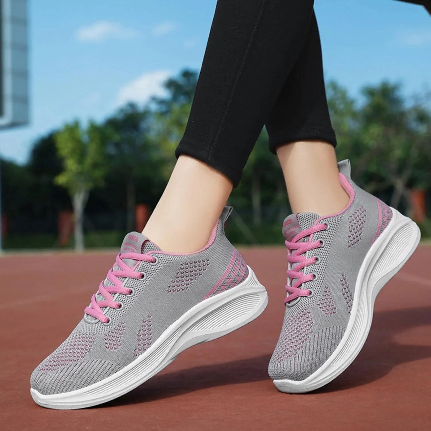 Mens Casual Dress Sneakers Fashion Walking Mesh Oxfords Shoes Business Work Lightweight Soft Sole Walking Shoes