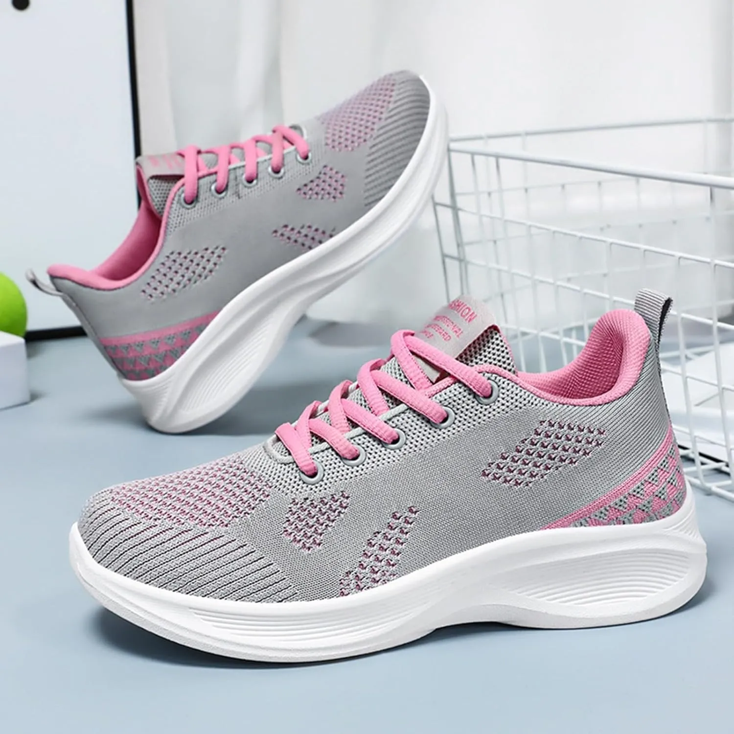 Mens Casual Dress Sneakers Fashion Walking Mesh Oxfords Shoes Business Work Lightweight Soft Sole Walking Shoes
