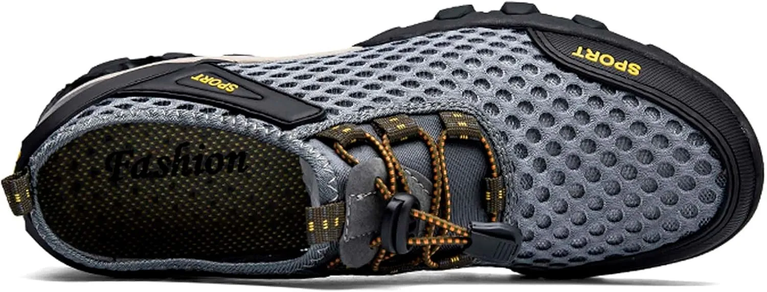 Men's Casual Walking Sandals Non-slip Off-road Hiking Shoes Beach Swimming Fishing Quick Drying Water Shoes Men's Summer Sandals
