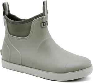 Men's Deck Boots, Fishing Boots Waterproof Rain Boots, Anti-Slip High Traction Ankle Rubber Boots for Professional Premium Neoprene Rubber, Garden Boots Shoe Footwear Booties for Men Outdoor Work