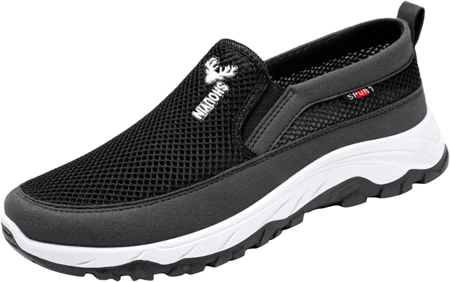 Men's Fashion Sneakers Men's Sneakers Slip on Shoe for Men Sneaker for Men Breathable Lightweight Sneaker