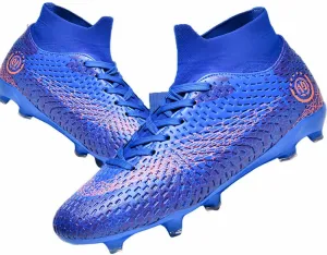 Men's Football Boots Spikes High Top Unisex Outdoor/Indoor Training Sneakers - Lawn Outdoor Youth Football Boots