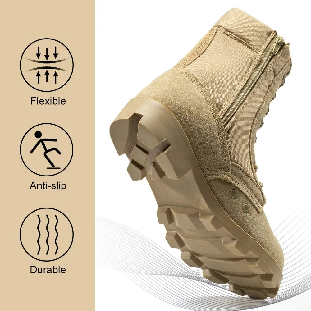 Mens Military Tactical Army Boots for Men Lightweight Jungle Boots