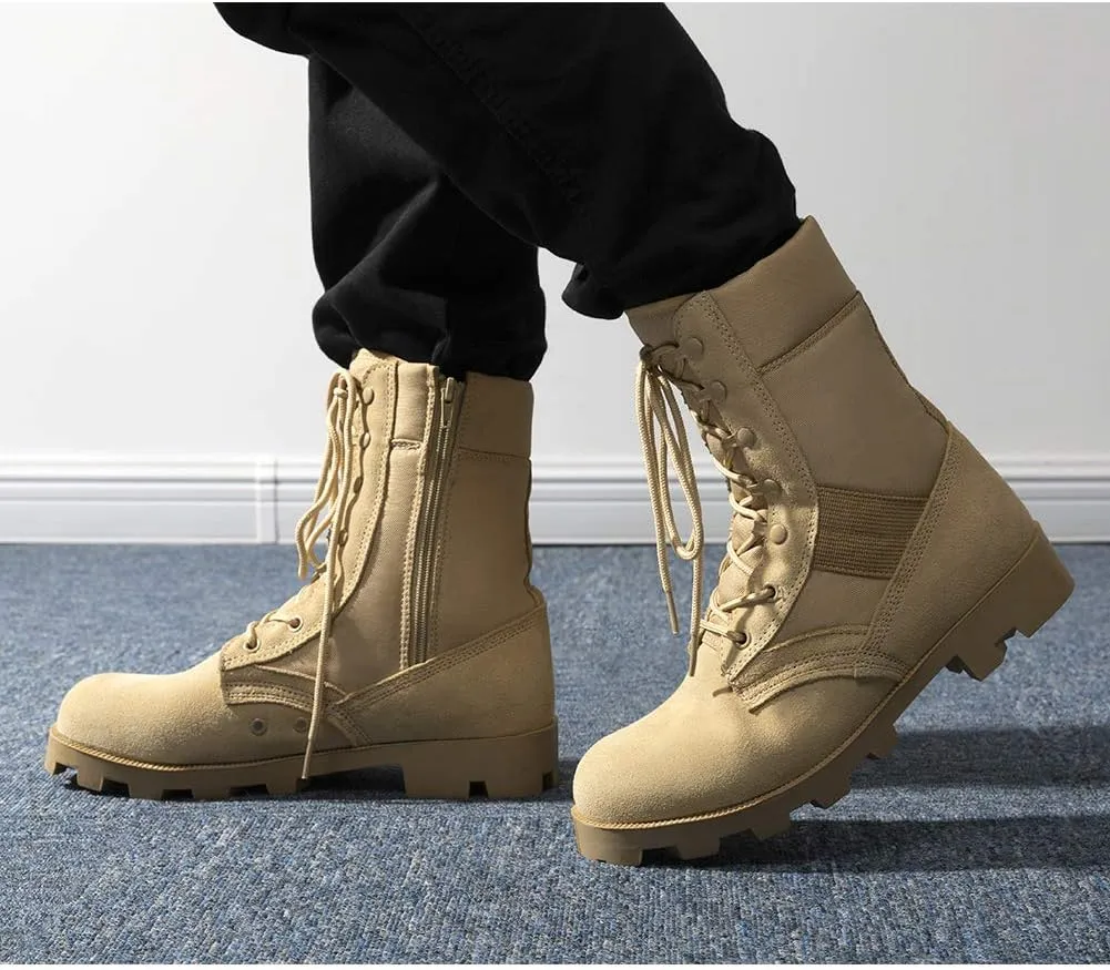 Mens Military Tactical Army Boots for Men Lightweight Jungle Boots