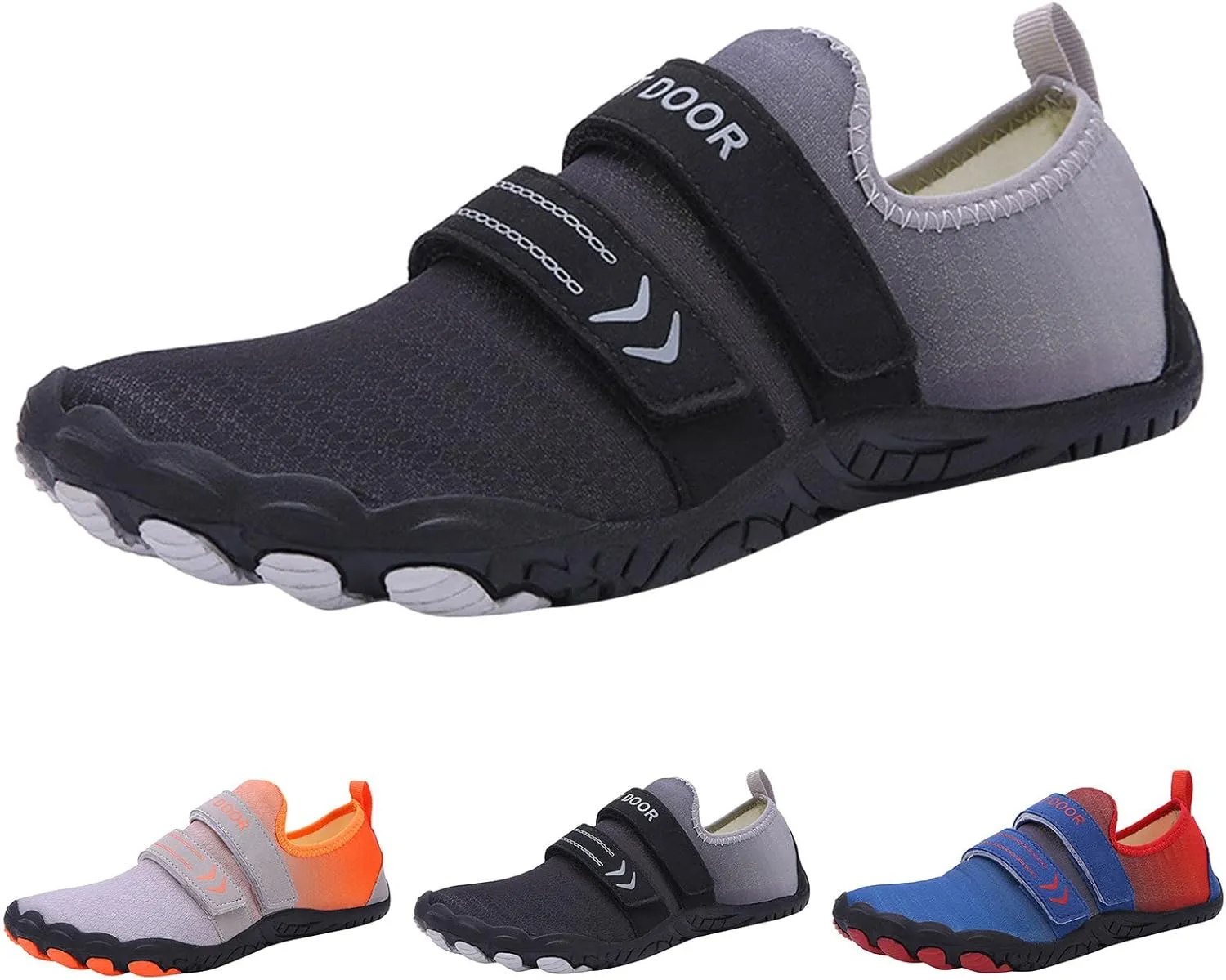 Mens Outdoor Wading Shoes Hiking Footwear Barefoot Quick-Dry Water Sports Shoes for Diving Boating Surfing
