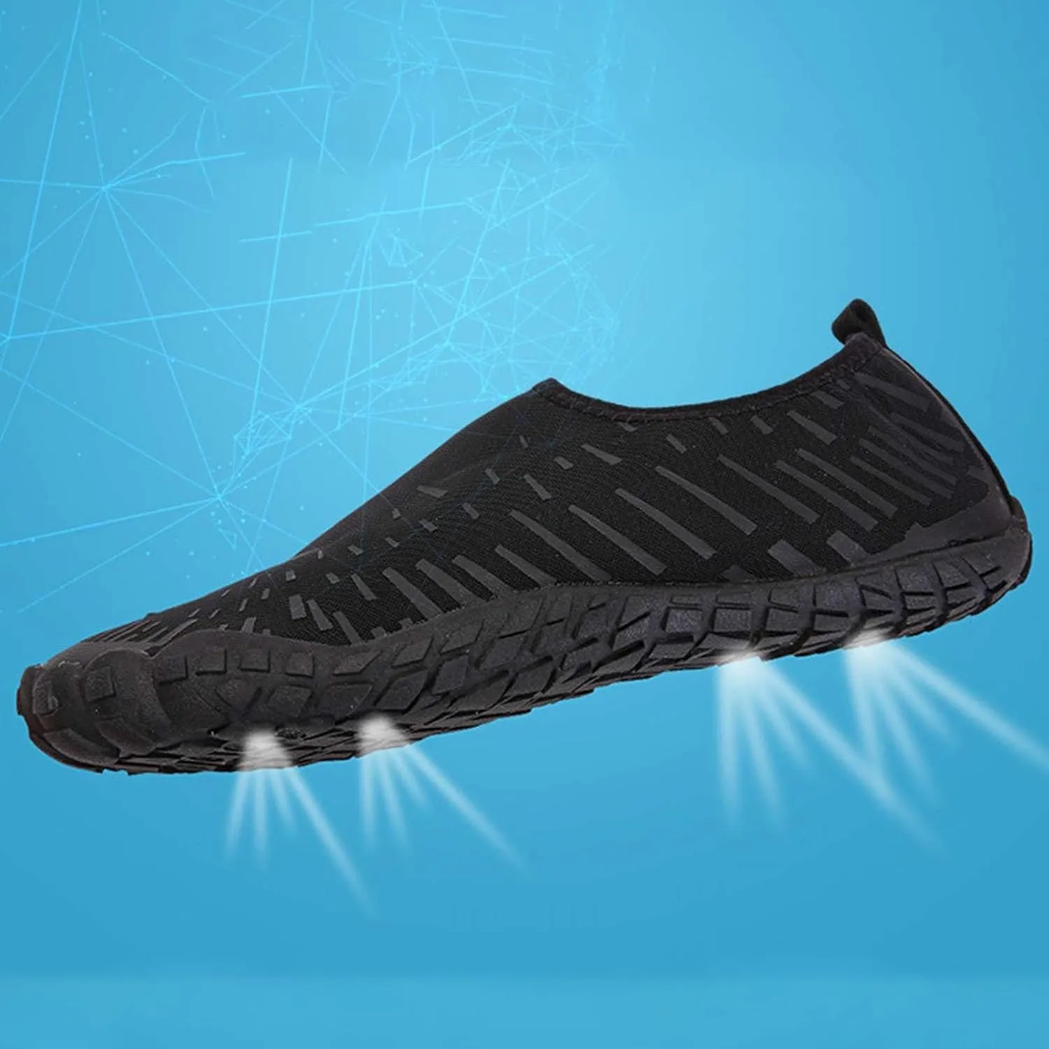 Mens Size 9 Wide Water Shoes Quick Drying Slip On Water Hiking Shoes for Men Wide Water Shoes for Women Jogging Quick Dry Pool Sports Sneaker for Pool Beach Surf Walking Water Park