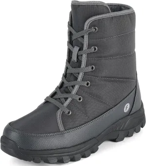 Men's Warm Winter Snow Boots Unisex Shoes Outdoor Anti-Slip Lightweight Cold Weather Boots