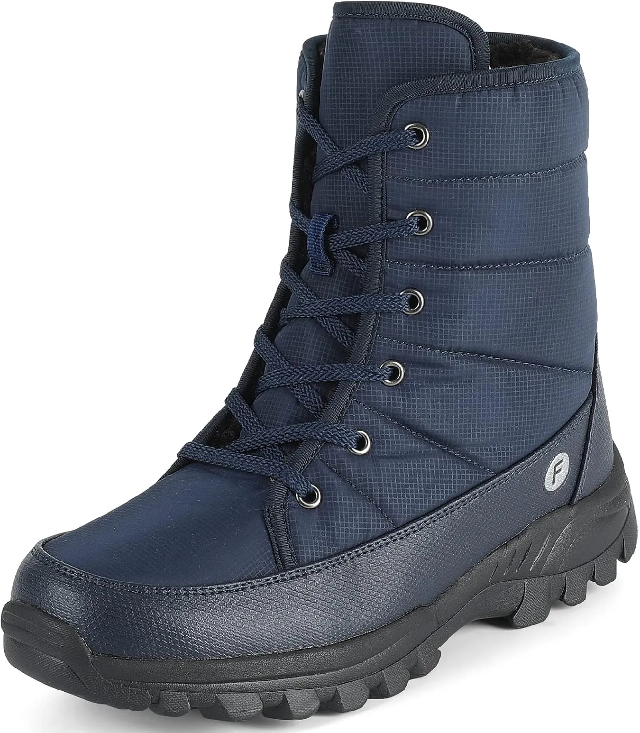 Men's Warm Winter Snow Boots Unisex Shoes Outdoor Anti-Slip Lightweight Cold Weather Boots