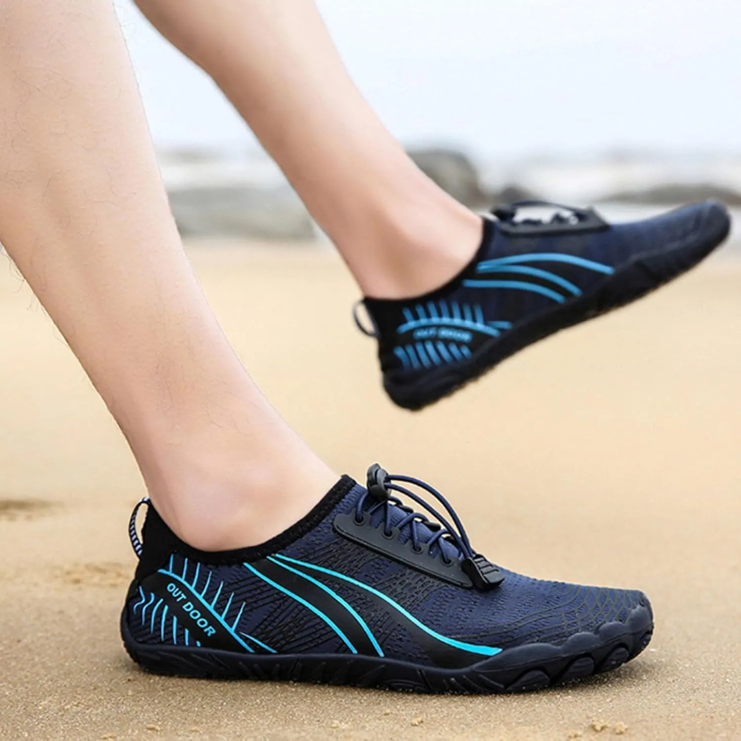 Mens Water Shoes Size 11 Wide Width Quick Drying Slip On Water Shoes Barefoot Cute Water Shoes for Women Summer Quick Dry Sandals Slippers for Pool Beach Surf Walk Water Yoga