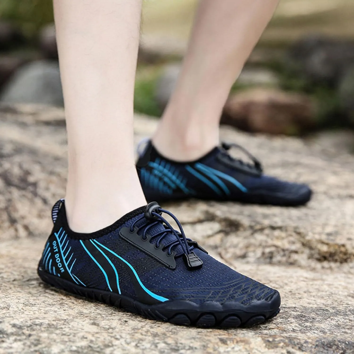 Mens Water Shoes Size 11 Wide Width Quick Drying Slip On Water Shoes Barefoot Cute Water Shoes for Women Summer Quick Dry Sandals Slippers for Pool Beach Surf Walk Water Yoga