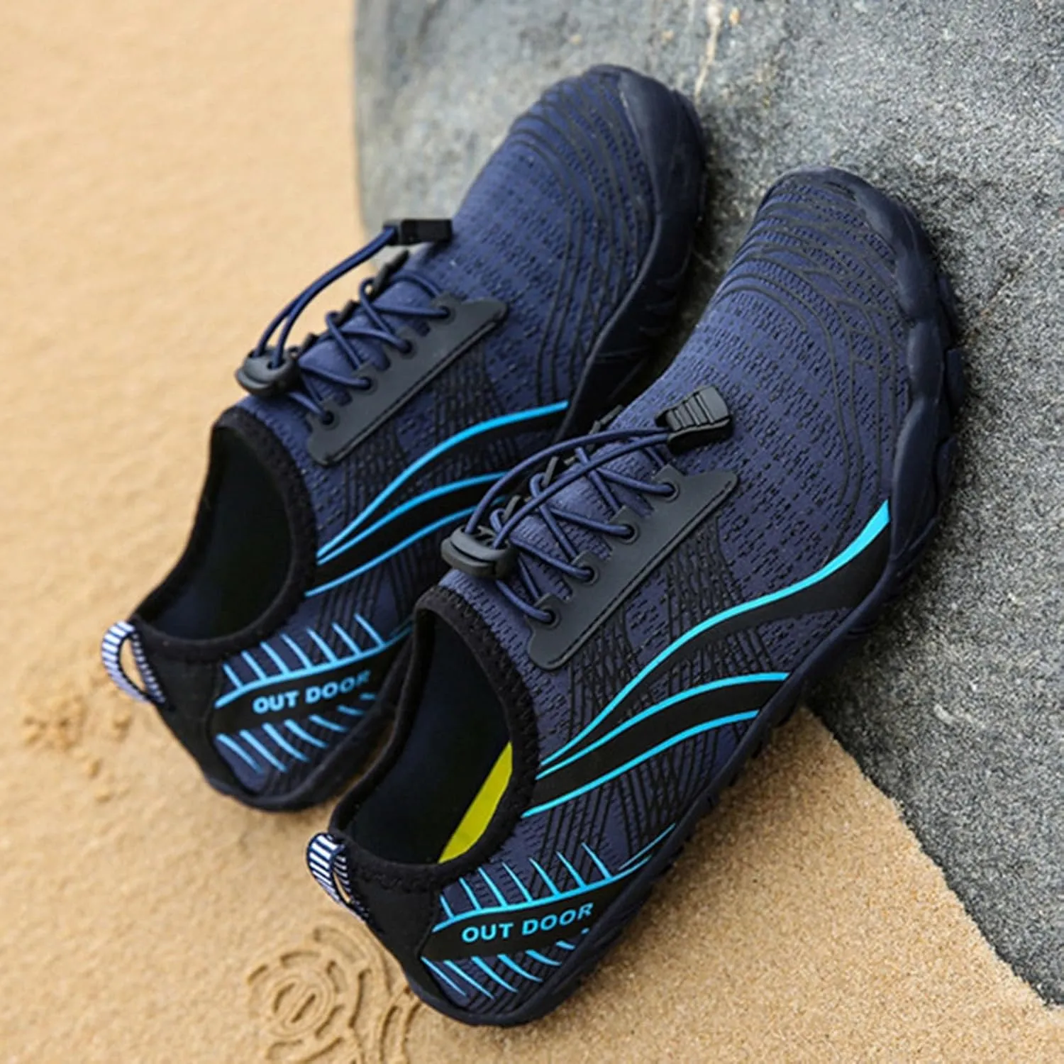Mens Water Shoes Size 11 Wide Width Quick Drying Slip On Water Shoes Barefoot Cute Water Shoes for Women Summer Quick Dry Sandals Slippers for Pool Beach Surf Walk Water Yoga