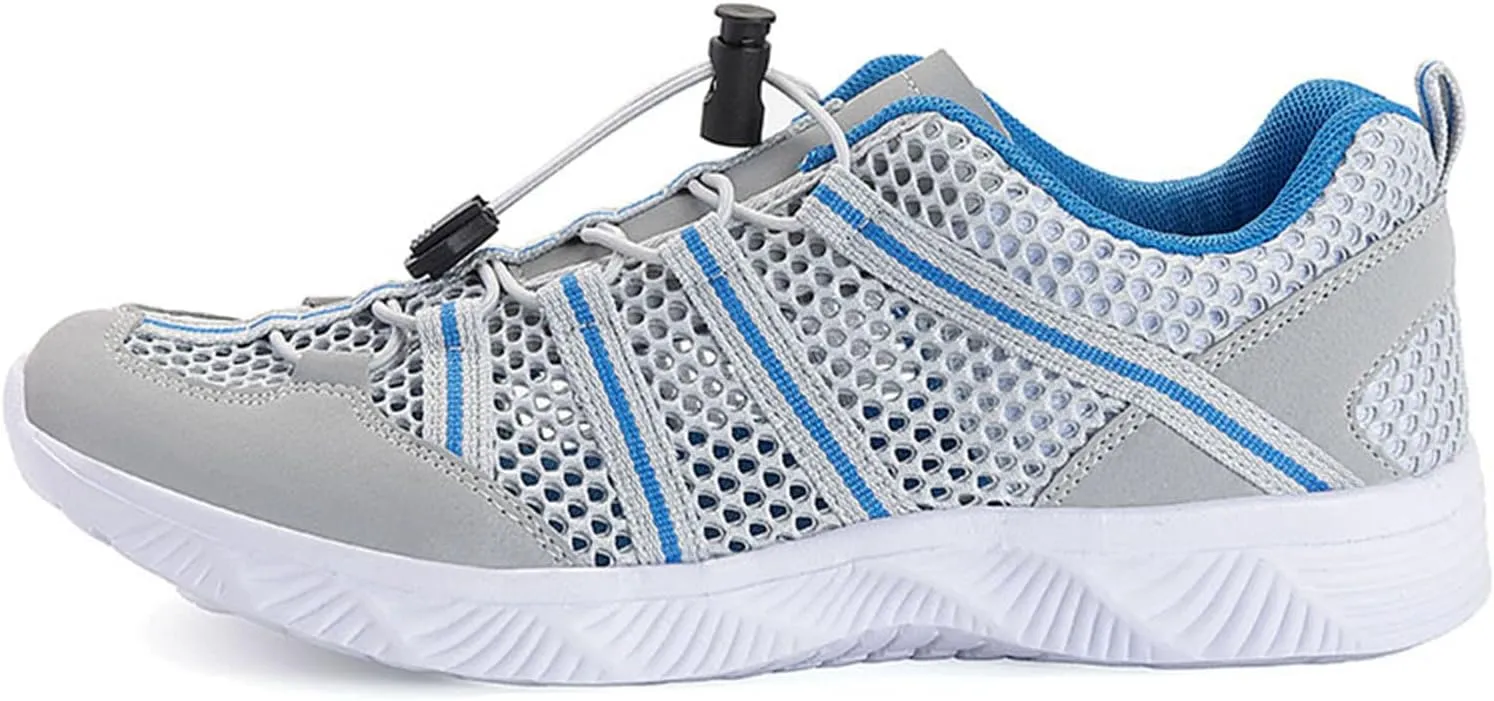 Mens Water Shoes Wide Feet Breathable Non Slip Athletic Water Shoes Barefoot Water Shoes Wide Width Women Barefoot Yoga Exercise Wear Sport Accessories for Boating Fishing Diving Surfing