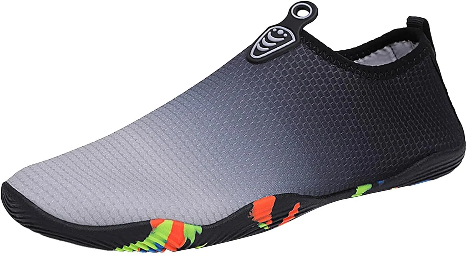 Mens Water Shoes Wide Width Breathable Barefoot Shoes Wide Feet Beach Sports Quick Dry for Boating Fishing Diving Surfing