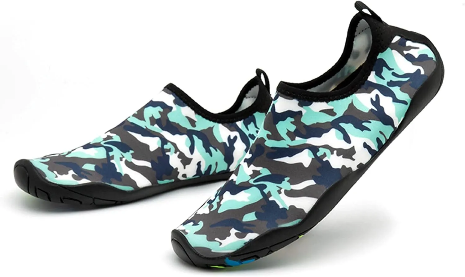 Mens Womens Quick Dry Water Shoes Barefoot Aqua Swim Beach Pool Shoes Lightweight Outdoor Sports Hiking Surf Yoga Exercise Footwear