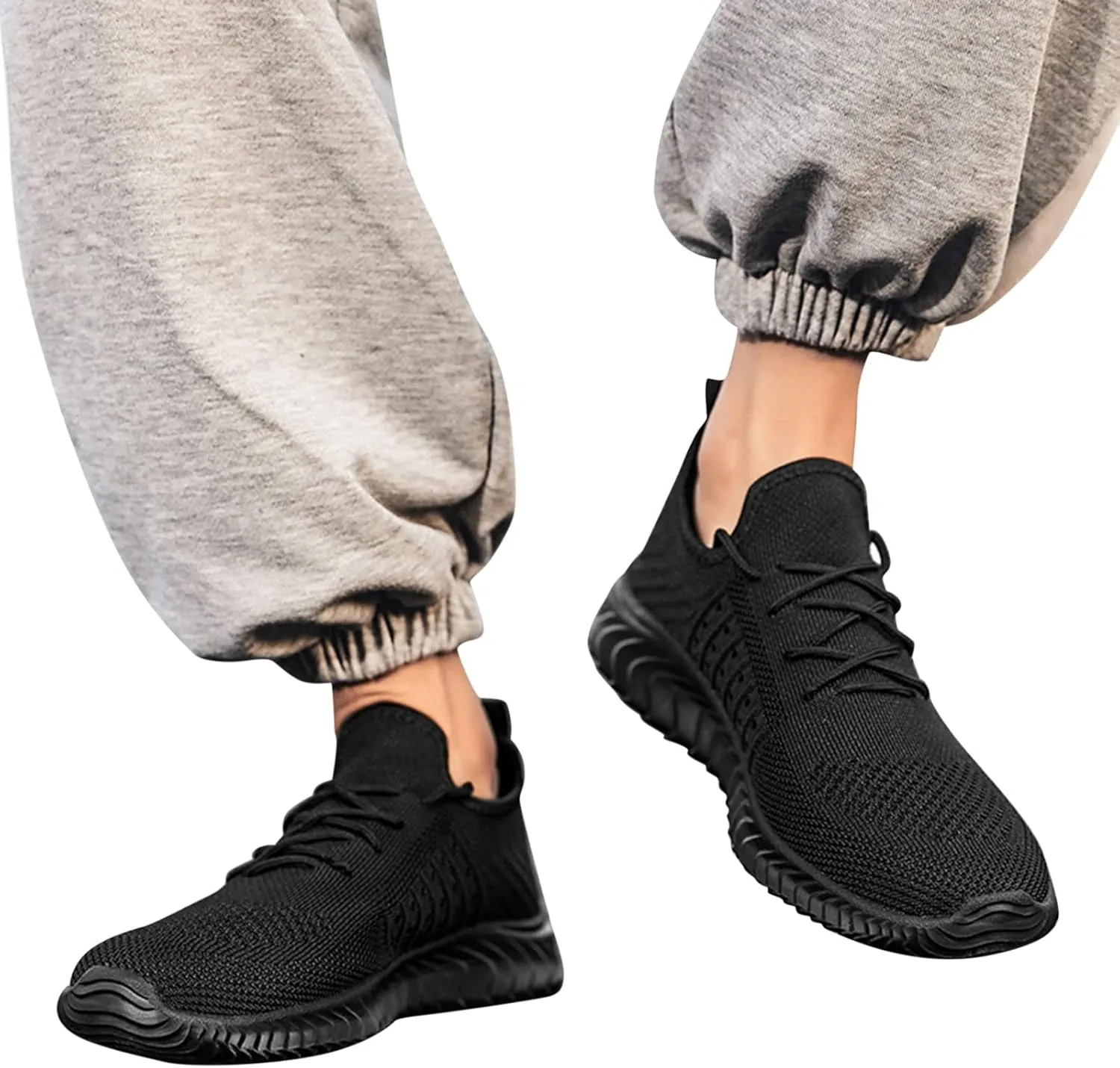 Mesh Color Breathable Soft Solid Men Bottom Shoes Up Fashion Casual Lace Sport Men's Shoes Sneaker