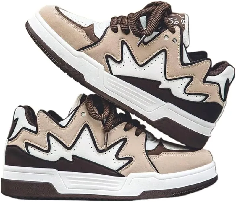 Mesh PU Lightweight Y2K Chunky Sneakers Breathable Low Cut Platform Shoes for Women Daily Streetwear Travel Fashion Look with Retro Vibe and Comfy Fit