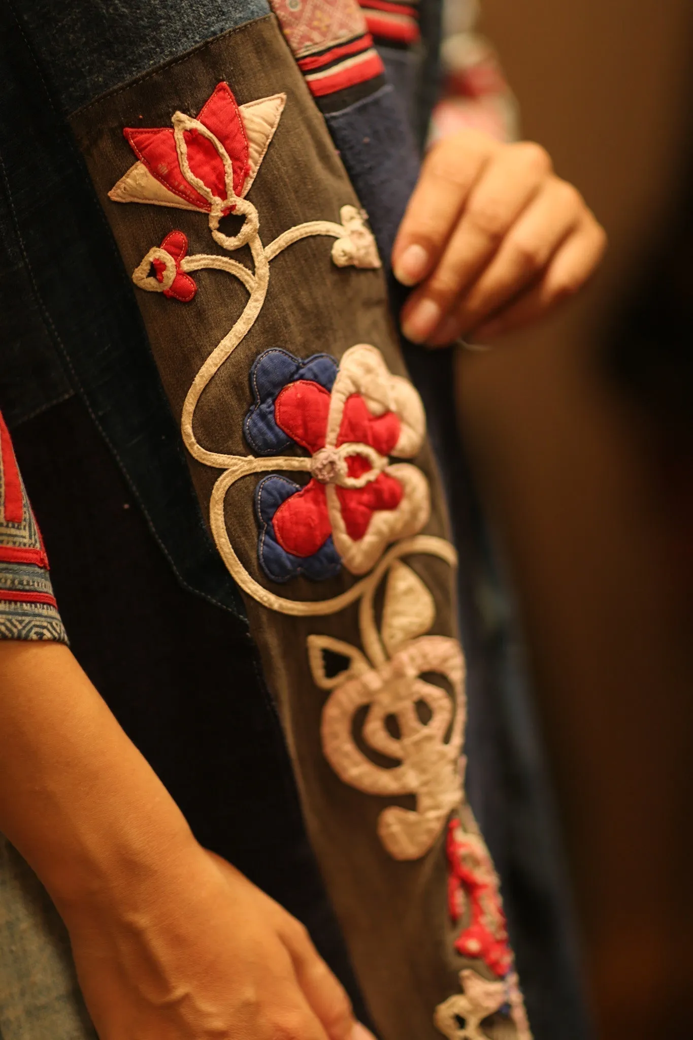 MISHA TRIBAL PATCHWORK KIMONO