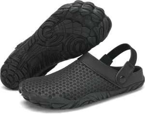 Mishansha Men's Barefoot Shoes Mesh Clogs Lightweight Breathable Hiking Sneakers Slip on Sandals Water Shoes