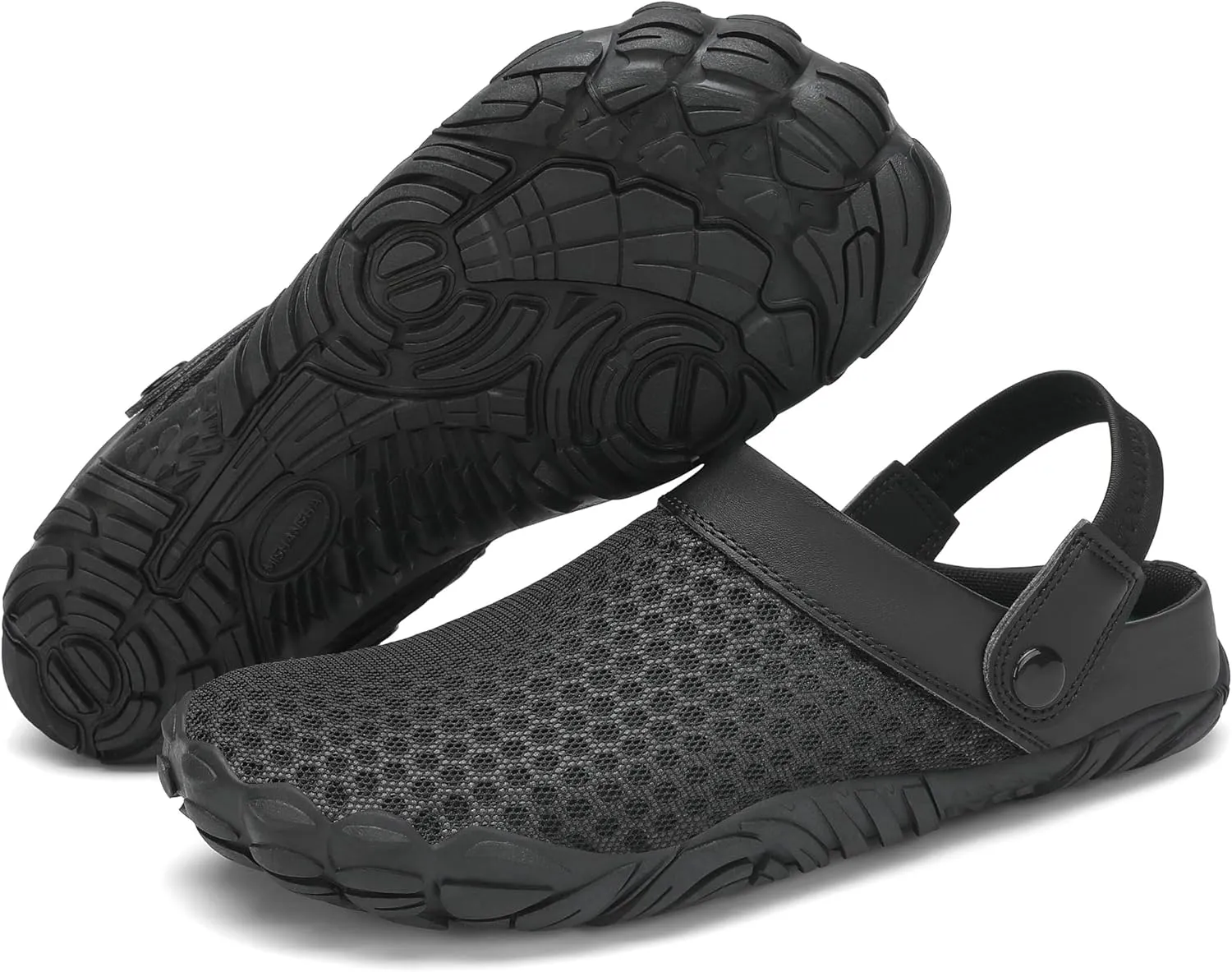 Mishansha Men's Barefoot Shoes Mesh Clogs Lightweight Breathable Hiking Sneakers Slip on Sandals Water Shoes