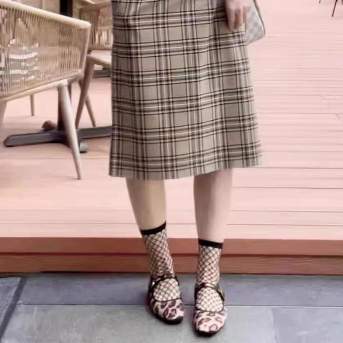 MRKEWUNEY Elegant Ballet Flats for Women Buckle Strap Mary Jane