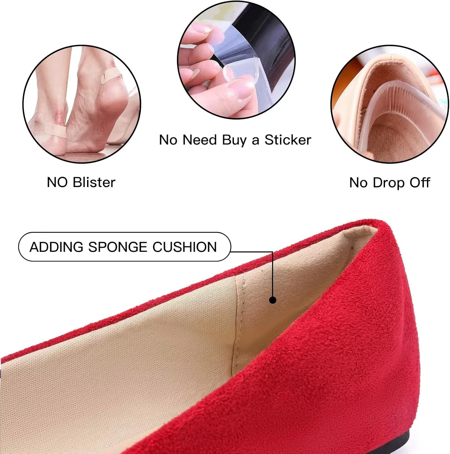 MUSSHOE Flat Shoes Women Comfortable Pointed Toe Women's Flats