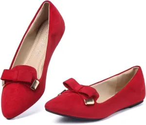 MUSSHOE Flat Shoes Women Comfortable Pointed Toe Women's Flats