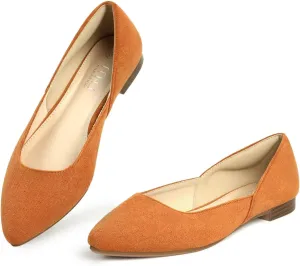 MUSSHOE Flats Shoes Women Pointed Toe Flats for Women Elegant Women's Flats