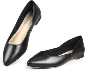 MUSSHOE Flats Shoes Women Pointed Toe Flats for Women Elegant Women's Flats