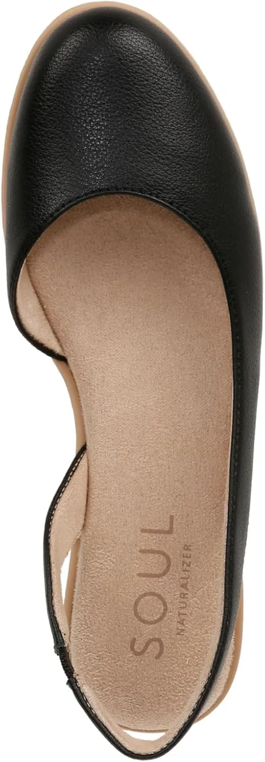 Naturalizer Women's Idea-Dorsay Slingback Ballet Flats