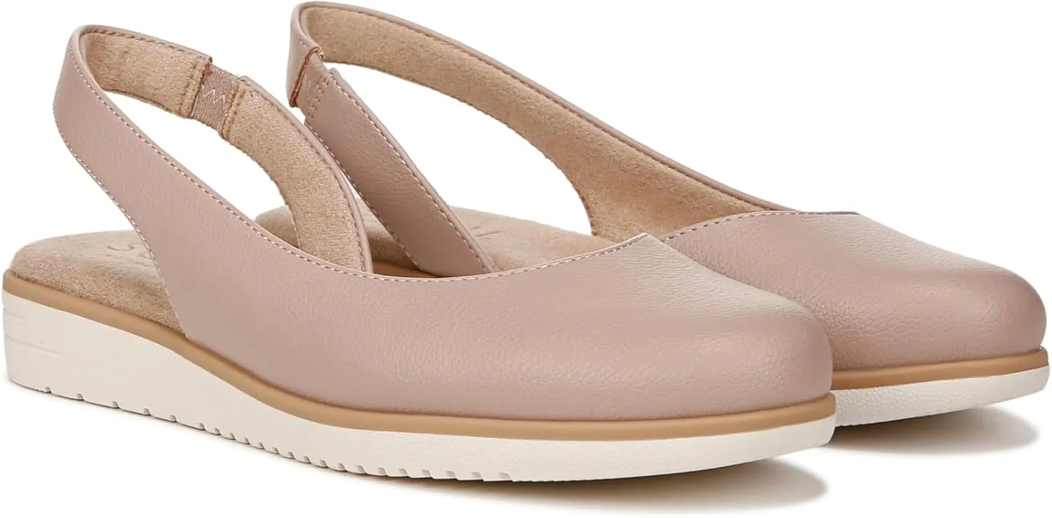 Naturalizer Women's Idea-Dorsay Slingback Ballet Flats