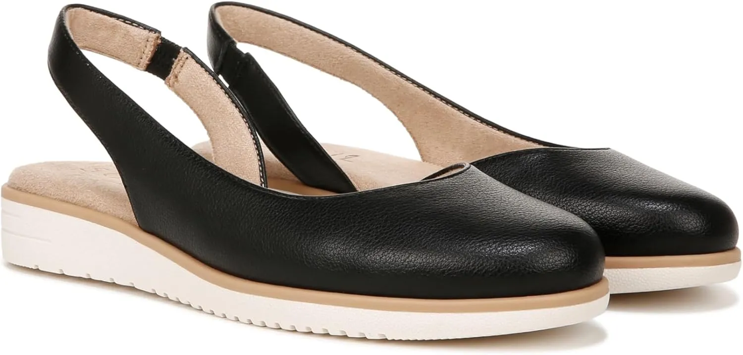 Naturalizer Women's Idea-Dorsay Slingback Ballet Flats
