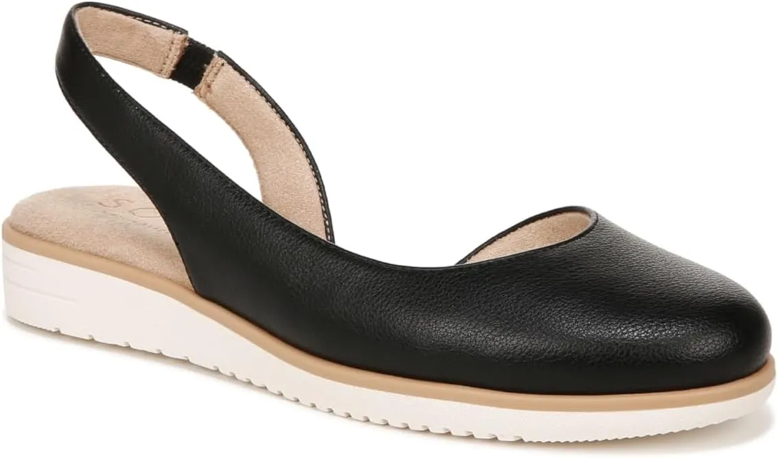 Naturalizer Women's Idea-Dorsay Slingback Ballet Flats