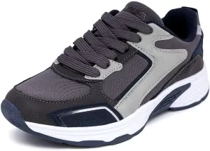 Nautica Kids Boys & Girls Athletic Sneakers - Chunky Cushion Heel Running & Hiking Shoes (Lace-Up/Bungee Slip-On) (Big Kid/Little Kid/Toddler)