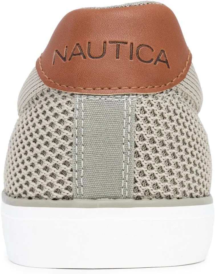 Nautica Men's Slip-On Sneakers – Breathable Knit Casual Walking Shoes, Lightweight Comfort Fashion Loafers - Kotor