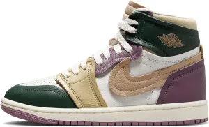 NIKE Air Jordan 1 High Method of Make Women's Shoes (FB9891-300, Galactic Jade/SAIL/Sky J Mauve/Desert) Size 12
