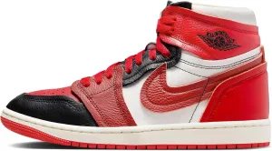 NIKE Air Jordan 1 High Method of Make Women's Shoes (FB9891-600, Sport RED/Black/SAIL/Dune RED) Size 6