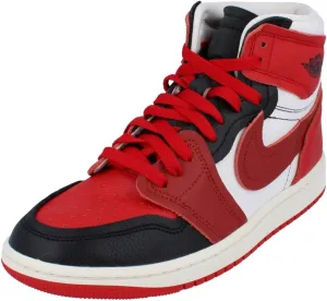 NIKE Air Jordan 1 High Method of Make Women's Shoes (FB9891-600, Sport RED/Black/SAIL/Dune RED) Size 8.5